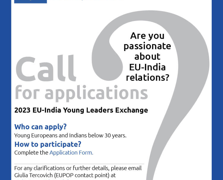 2023 EU-India Young Leaders Exchange | Call for applications