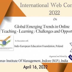 International Web Conference 2022, on 16th April 2022 at SVIM, Indore, India